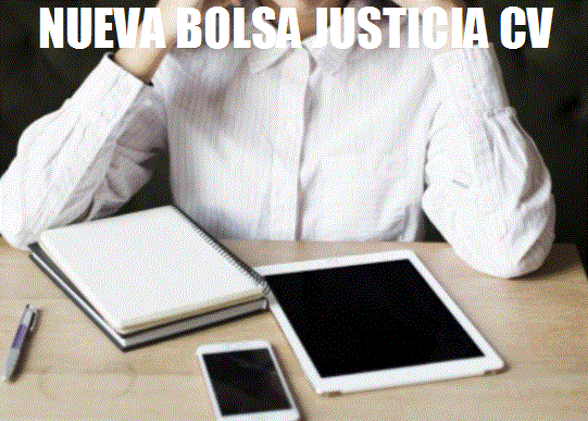 BOLSA INTERINOS JUSTICIA COMUNIDAD VALENCIANA